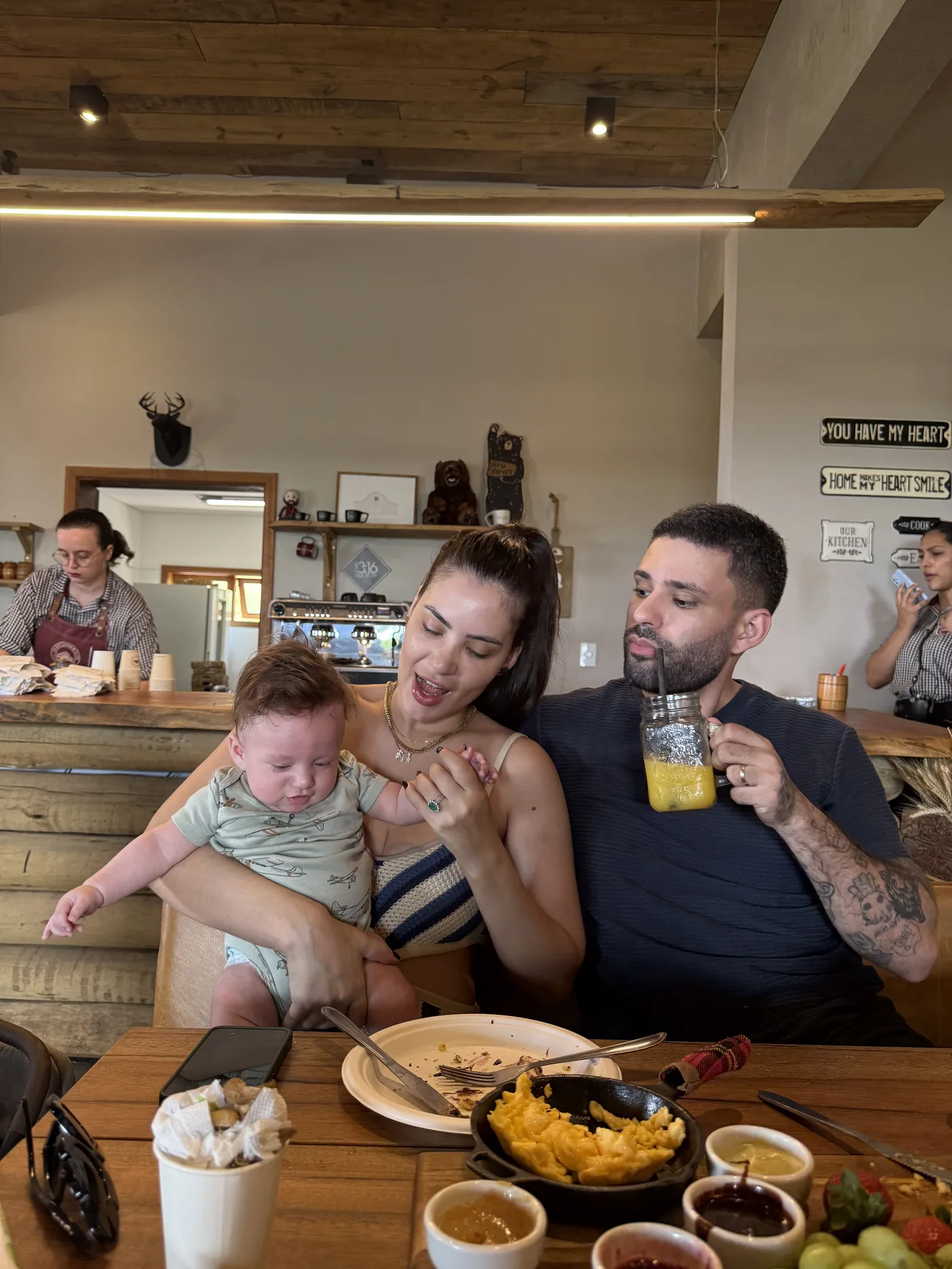Krawk Alencar com a família